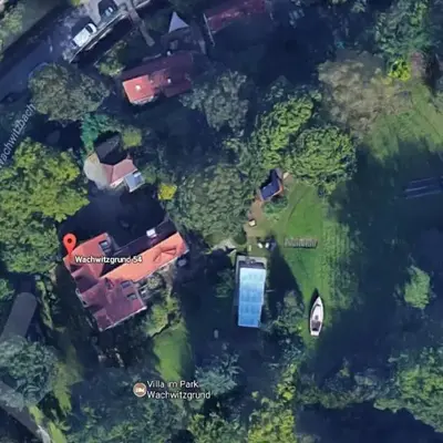 Villa im Park Wachwitzgrund - Große Ferienwohnung in EG der Villa