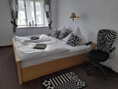 Ein Bett oder Betten in einem Zimmer der Unterkunft Sapana