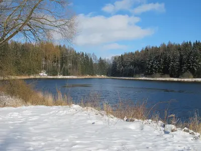 Naturlandschaft in der Nähe der Ferienwohnung