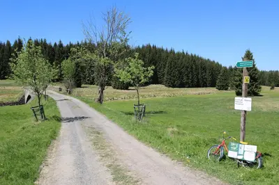 Naturlandschaft in der Nähe der Ferienwohnung