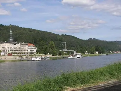 Naturlandschaft in der Nähe der Ferienwohnung