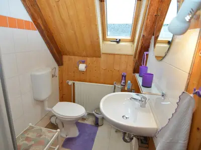 Ein Badezimmer in der Unterkunft Gruppenausflug nach Sebnitz
