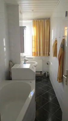 Ein Badezimmer in der Unterkunft Ferienwohnung Schütze