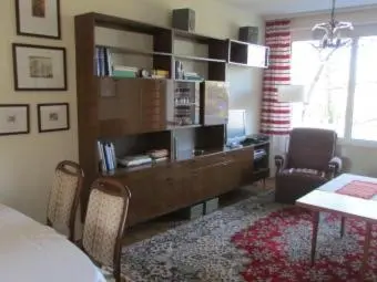 Ein Bett oder Betten in einem Zimmer der Unterkunft Ferienwohnung Schütze