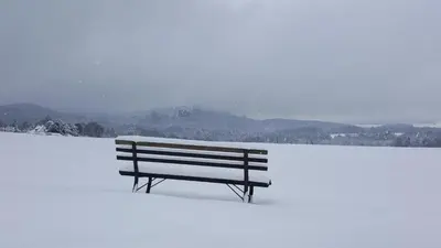 Pension Goldstück im Winter