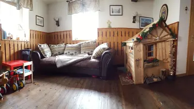 Ein Bett oder Betten in einem Zimmer der Unterkunft Gästehaus Stadtschaenke