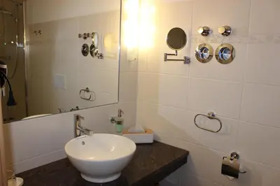 Ein Badezimmer in der Unterkunft Weber Apartments