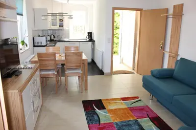 Küche/Küchenzeile in der Unterkunft Weber Apartments