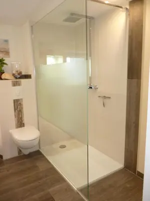 Ein Badezimmer in der Unterkunft Ferienwohnung-Kubis