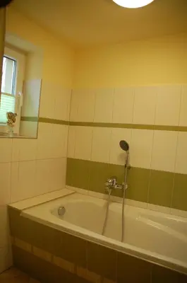 Ein Badezimmer in der Unterkunft Ferienwohnung Katzstein
