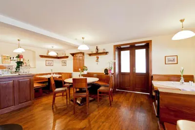 Küche/Küchenzeile in der Unterkunft Gasthaus Rundteil