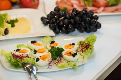 Essen im Hotel oder in der Nähe