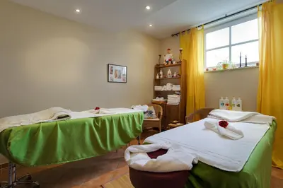 Spa und/oder Wellnesseinrichtungen in der Unterkunft Panorama Berghotel Wettiner Höhe