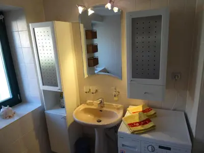 Ein Badezimmer in der Unterkunft Apartment Zum Keulenbergblick
