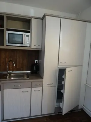 Küche/Küchenzeile in der Unterkunft Apartment Zum Keulenbergblick