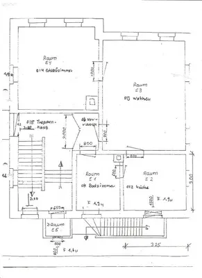 Grundriss der Unterkunft apartment Anna