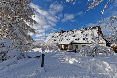 Pension Am Kirschberg im Winter
