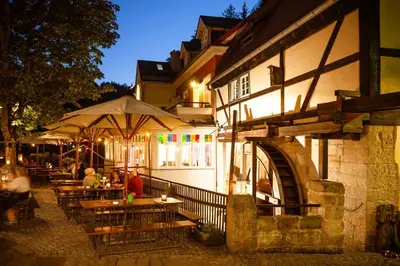 Das Gebäude in dem sich das Hotel befindet