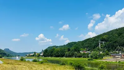 Naturlandschaft in der Nähe der Ferienwohnung