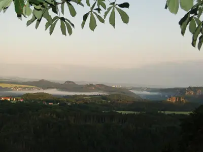 Naturlandschaft in der Nähe der Ferienwohnung