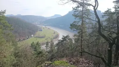 Naturlandschaft in der Nähe der Ferienwohnung
