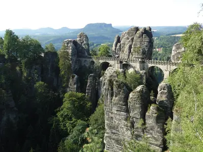 Naturlandschaft in der Nähe der Ferienwohnung