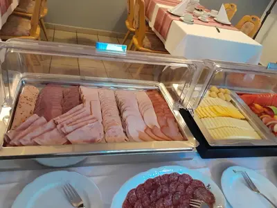 Essen in der Pension oder in der Nähe