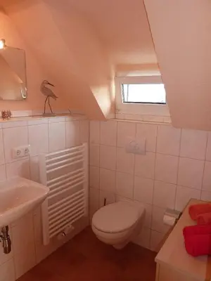 Ein Badezimmer in der Unterkunft Feriendomizil Elbsandsteingebirge