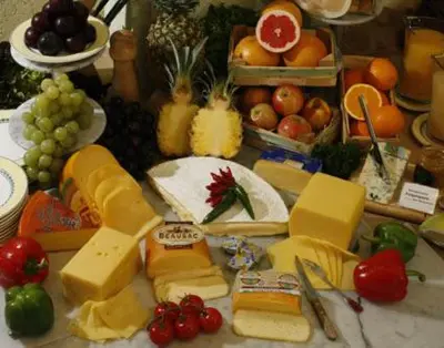 Essen in der Pension oder in der Nähe