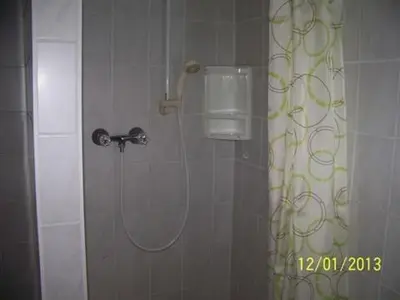 Ein Badezimmer in der Unterkunft Pension Strohbach