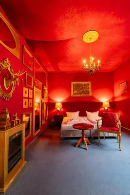 Ein Bett oder Betten in einem Zimmer der Unterkunft LaLeLu Hostel Dresden