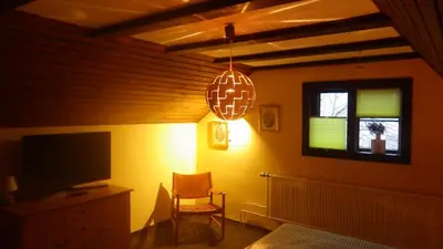 TV/Unterhaltungsangebot in der Unterkunft Ferienhaus Frieda