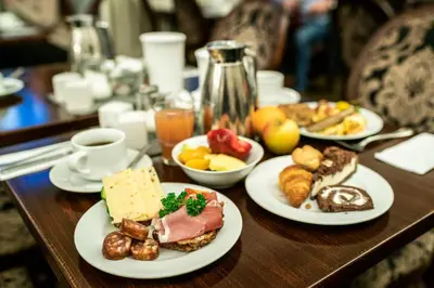 Essen im Aparthotel oder in der Nähe