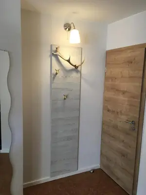 Ein Badezimmer in der Unterkunft Ferienwohnungen 