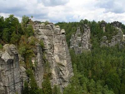 Naturlandschaft in der Nähe der Ferienwohnung