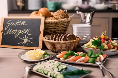 Essen im Hotel oder in der Nähe