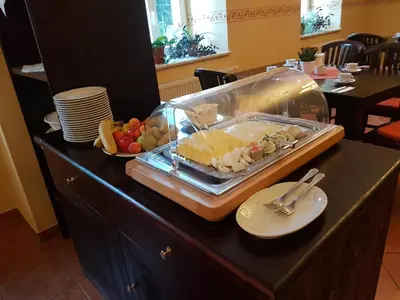 Essen in der Pension oder in der Nähe
