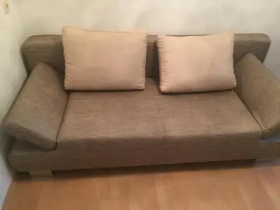 Ein Sitzbereich in der Unterkunft Apartments Chemnitz Central Elbsandstein