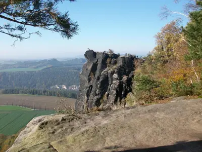 Naturlandschaft in der Nähe der Ferienwohnung