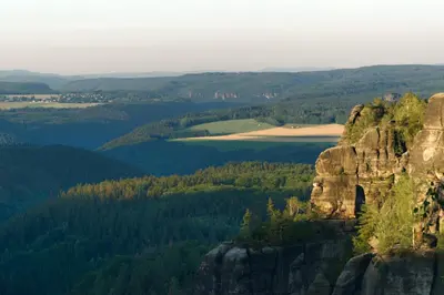 Naturlandschaft in der Nähe der Ferienwohnung