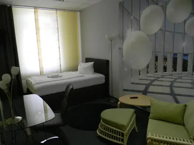 Ein Bett oder Betten in einem Zimmer der Unterkunft Rothenberger