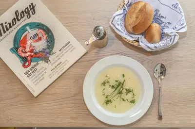 Essen in der Ferienwohnung oder in der Nähe