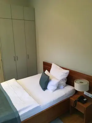 Ein Bett oder Betten in einem Zimmer der Unterkunft Hotel Schloss Rabenstein