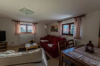 TV/Unterhaltungsangebot in der Unterkunft Ferienhaus Rosalie