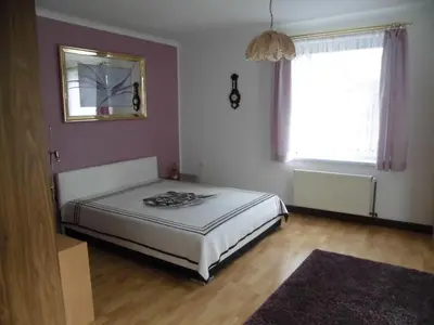 Ein Bett oder Betten in einem Zimmer der Unterkunft Ferien bei Seifert