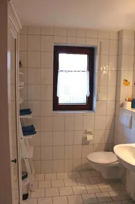 Ein Badezimmer in der Unterkunft Ferienwohnung Illgen