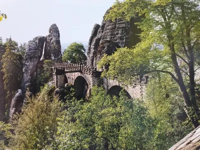 Naturlandschaft in der Nähe der Ferienwohnung