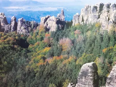 Naturlandschaft in der Nähe der Ferienwohnung