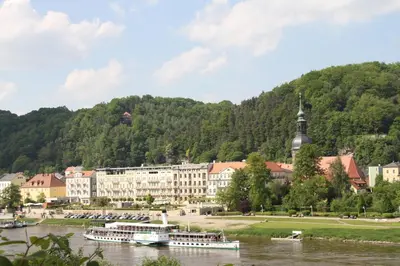 Naturlandschaft in der Nähe des Ferienhauses