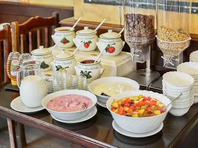 Essen im Hotel oder in der Nähe